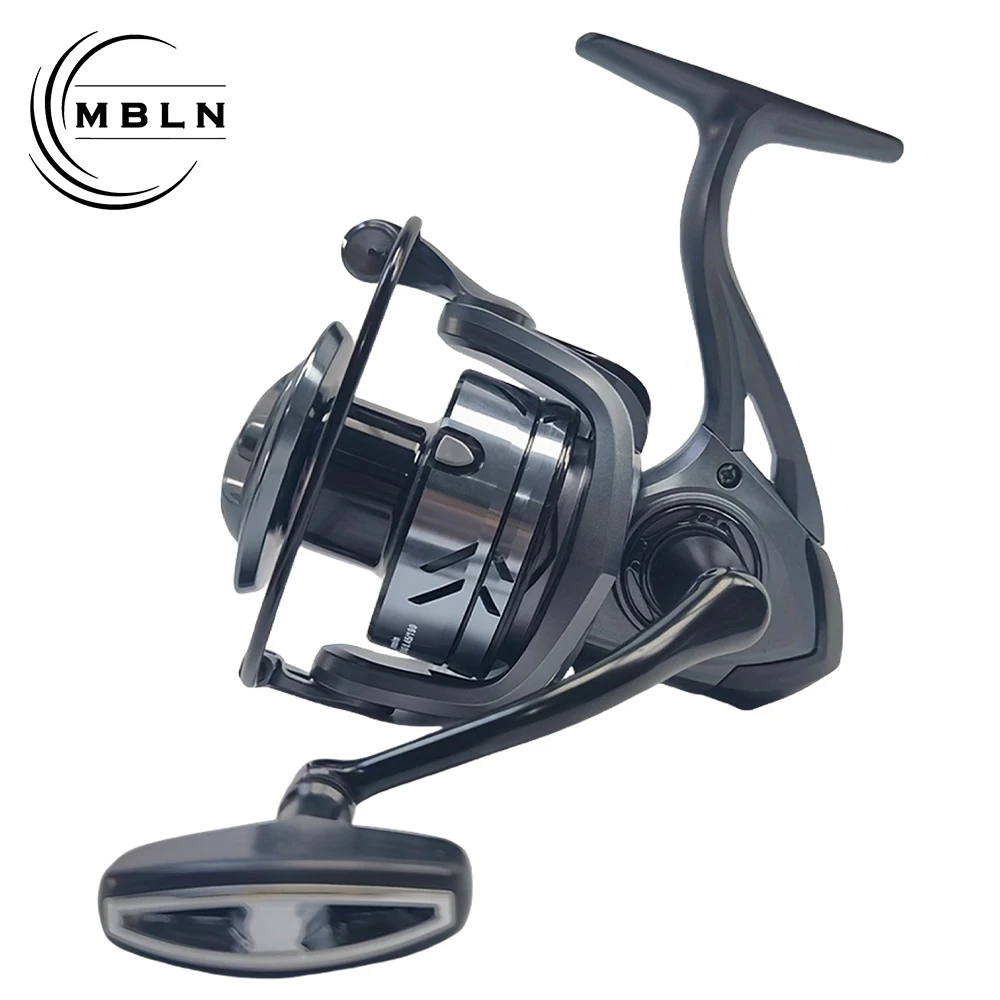 Carrete de pesca giratorio aluminio – Mango para vinilo y señuelos - imagen 5