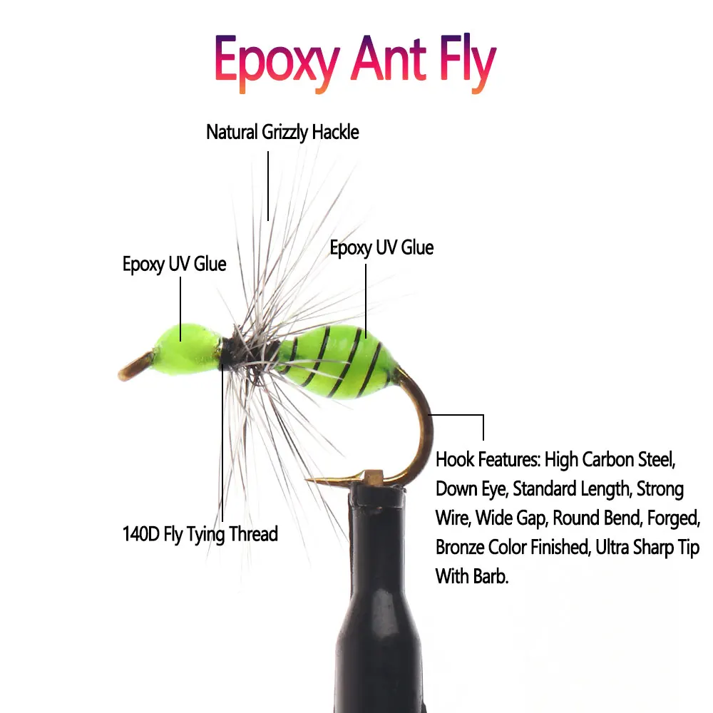 Materiales y detalles del señuelo Bimoo Grizzly Hackle