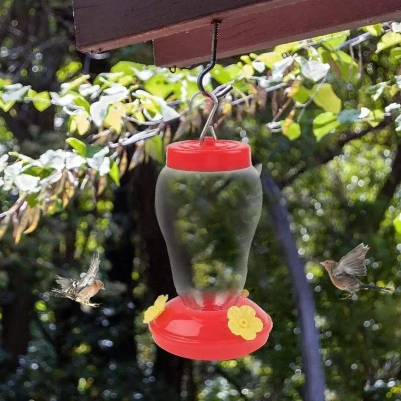 Bebedero colgante transparente para colibríes – fácil de limpiar - imagen 2