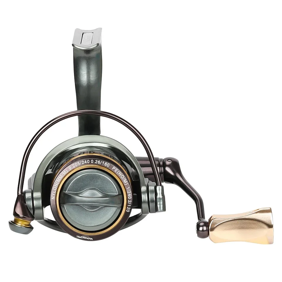 TSURINOYA Jaguar Carrete Spinning Agua Salada Bobina Cónica Freno 6kg - imagen 2