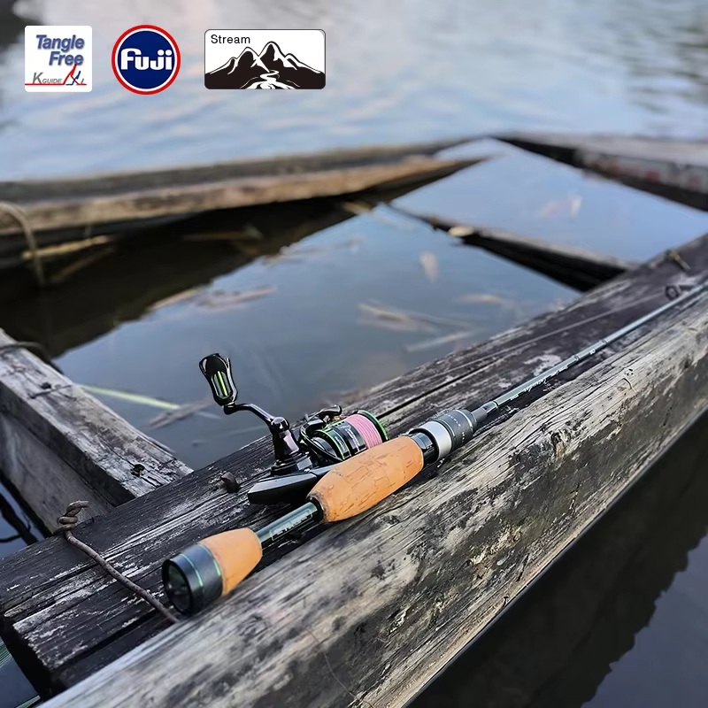 TSURINOYA INTRUDER: caña de pesca portátil de 4 secciones 1,68 m - imagen 4
