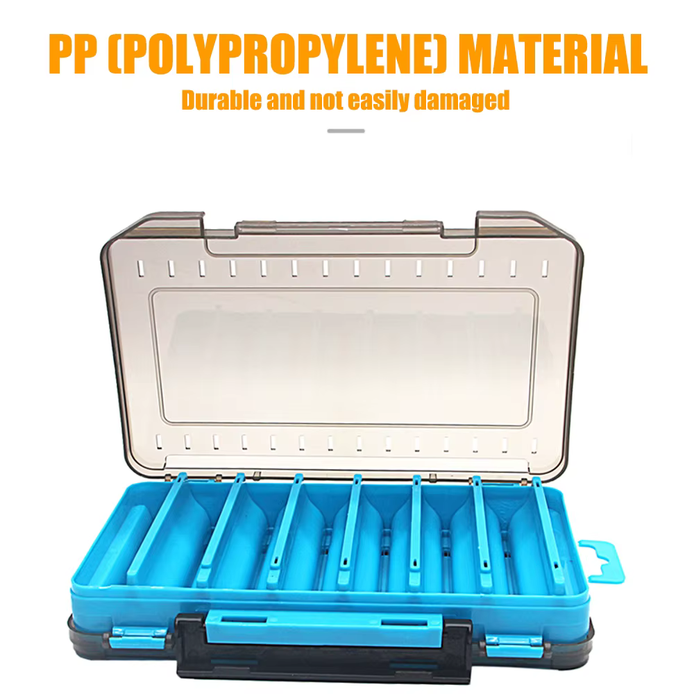 Caja organizadora doble cara para anzuelos, señuelos y cebos - imagen 3