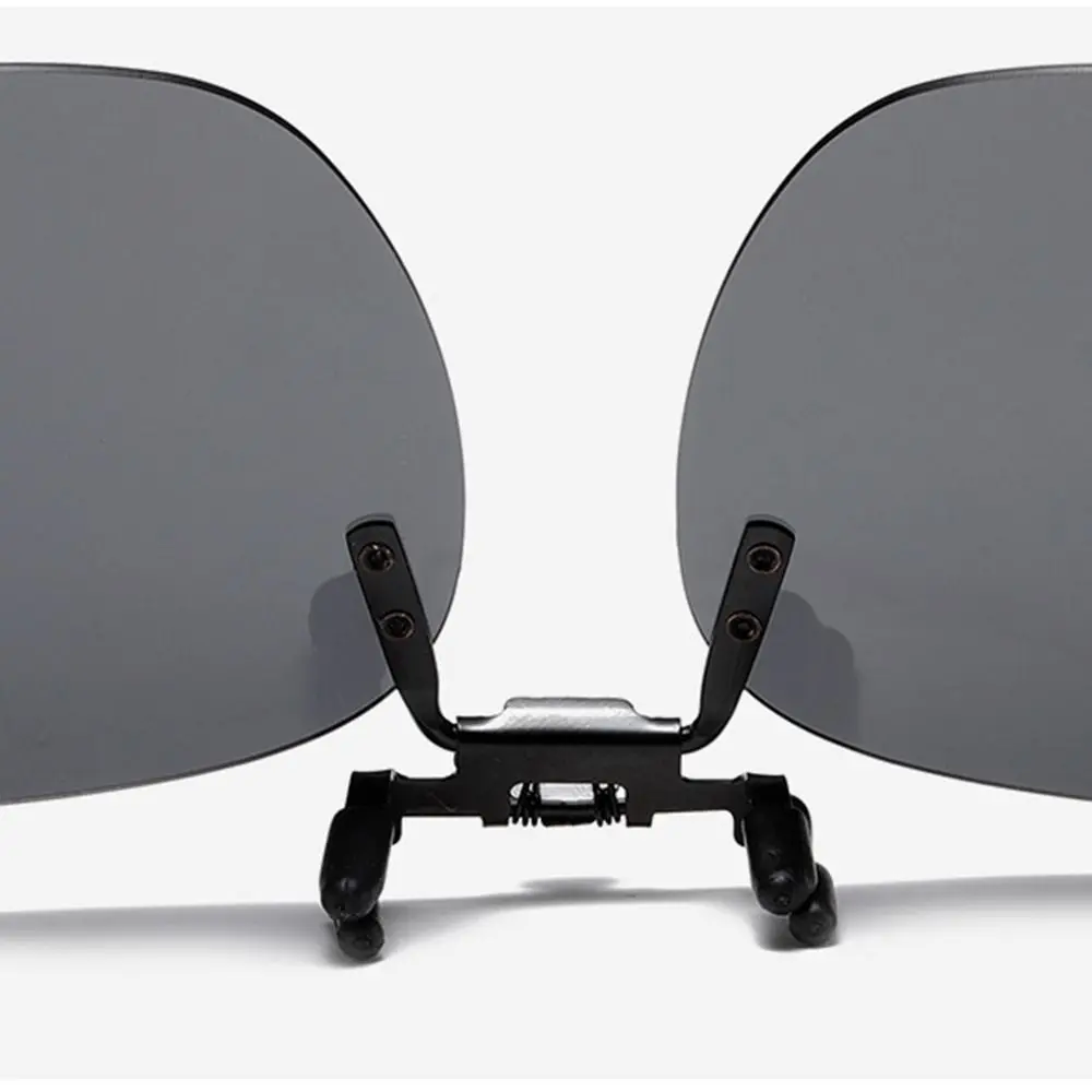Gafas de sol graduadas con clip cuadrado abatible - imagen 2