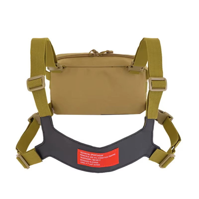 Bolsa de pecho para pesca táctica impermeable con sistema MOLLE - imagen 4