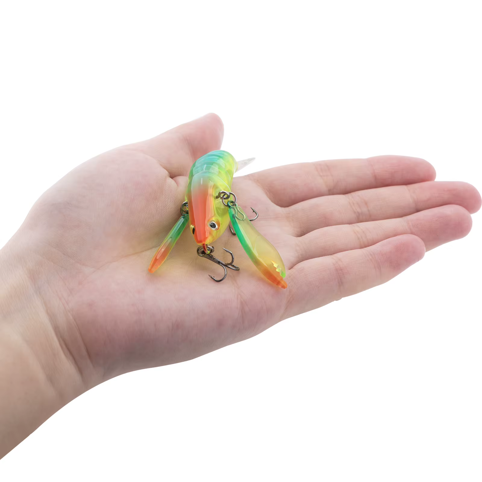 Goture Premium Craw – Señuelo de pesca con doble anzuelo afilado - imagen 4