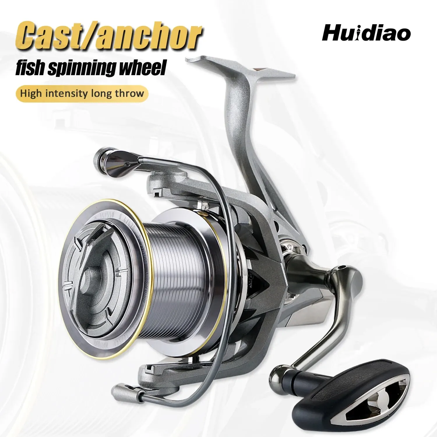 Carrete Spinning Huidiao 8000-14000 – Acero inoxidable - imagen 5