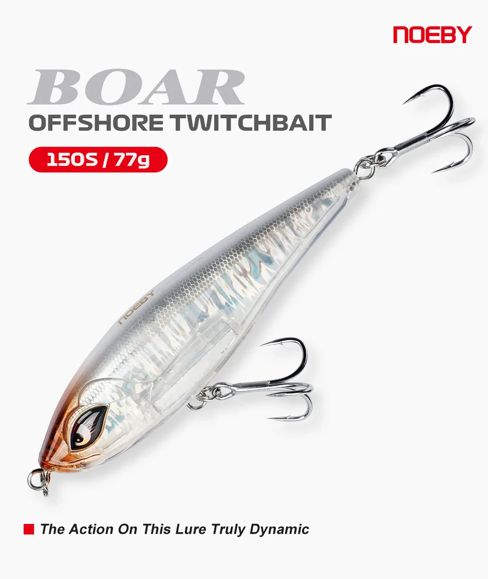 Señuelo de Pesca Noeby Offshore Twitch Bait vista lateral