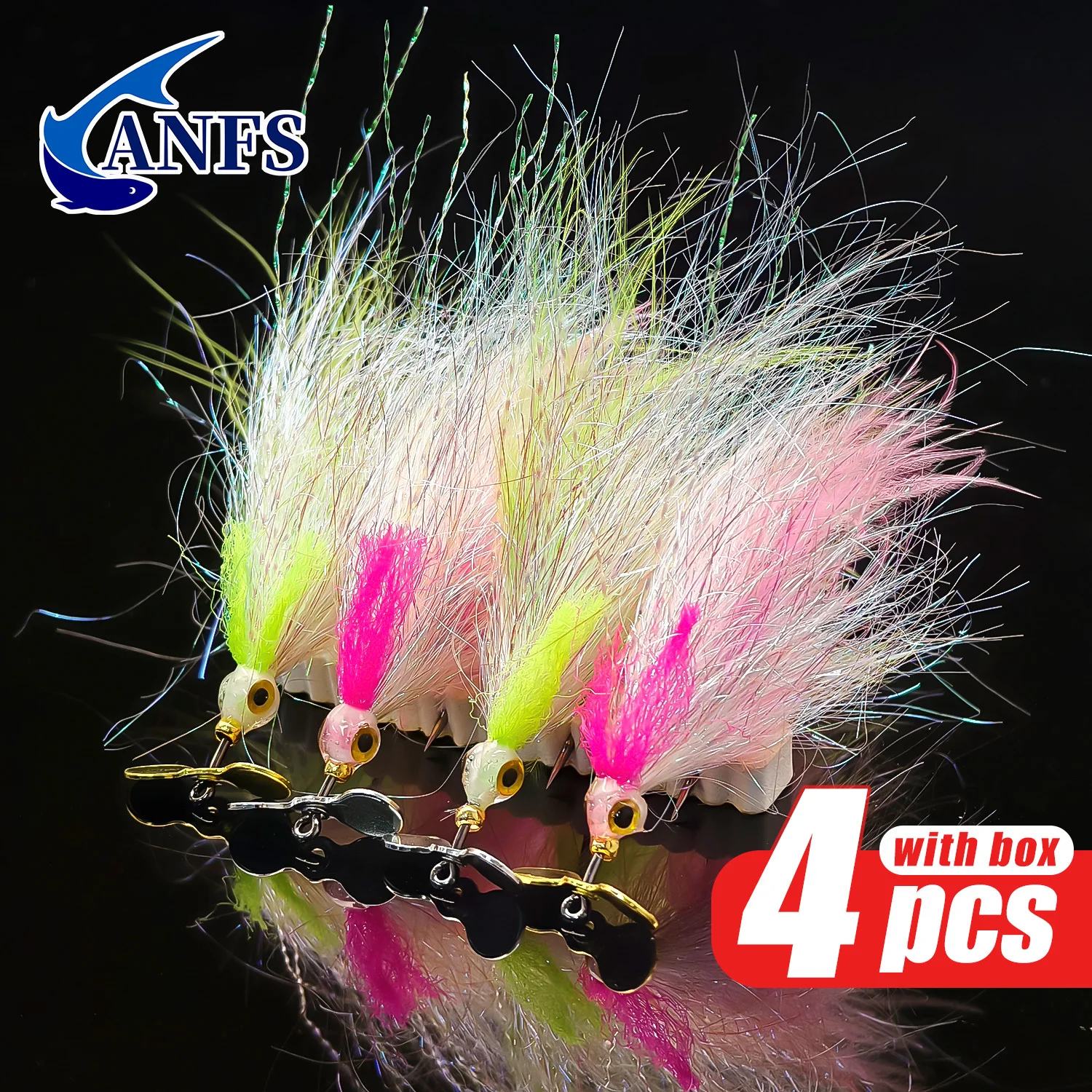 ANFS Moscas para Trucha de Pesca Húmeda para Arroyo - imagen 4