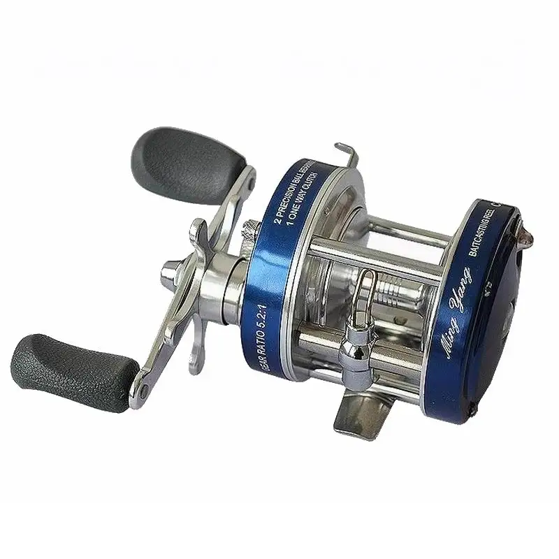 Carrete de pesca tambor metálico CL60A duradero para agua salada - imagen 4