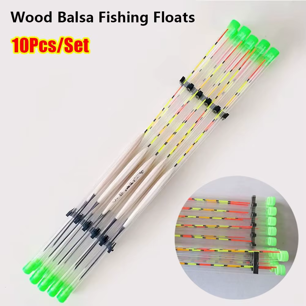 Flotador de pesca de balsa sensible con tubo corredizo - imagen 4