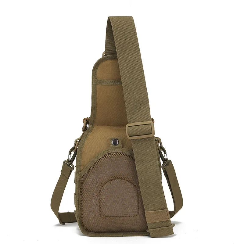 Riñonera táctica Molle en nylon — bolso ciclista corte láser - imagen 2