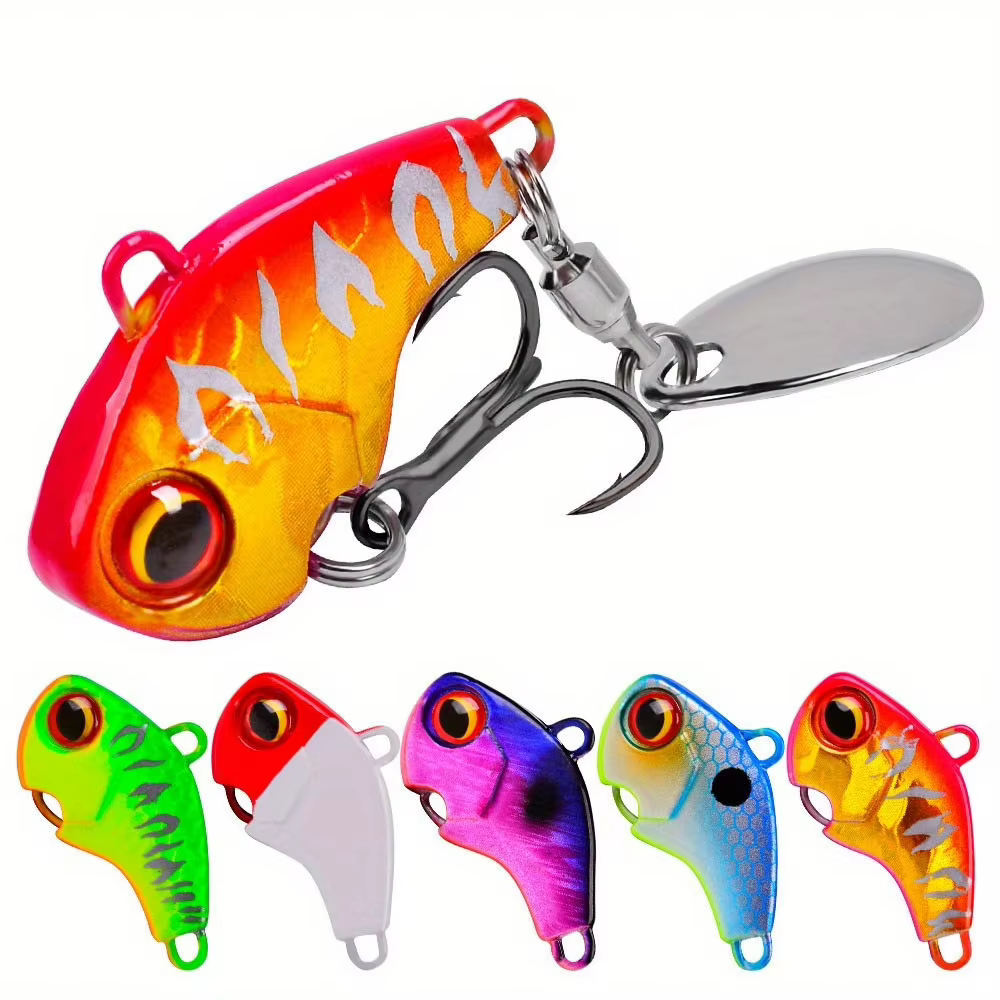 Pack de 5 señuelos VIB para pesca en agua salada