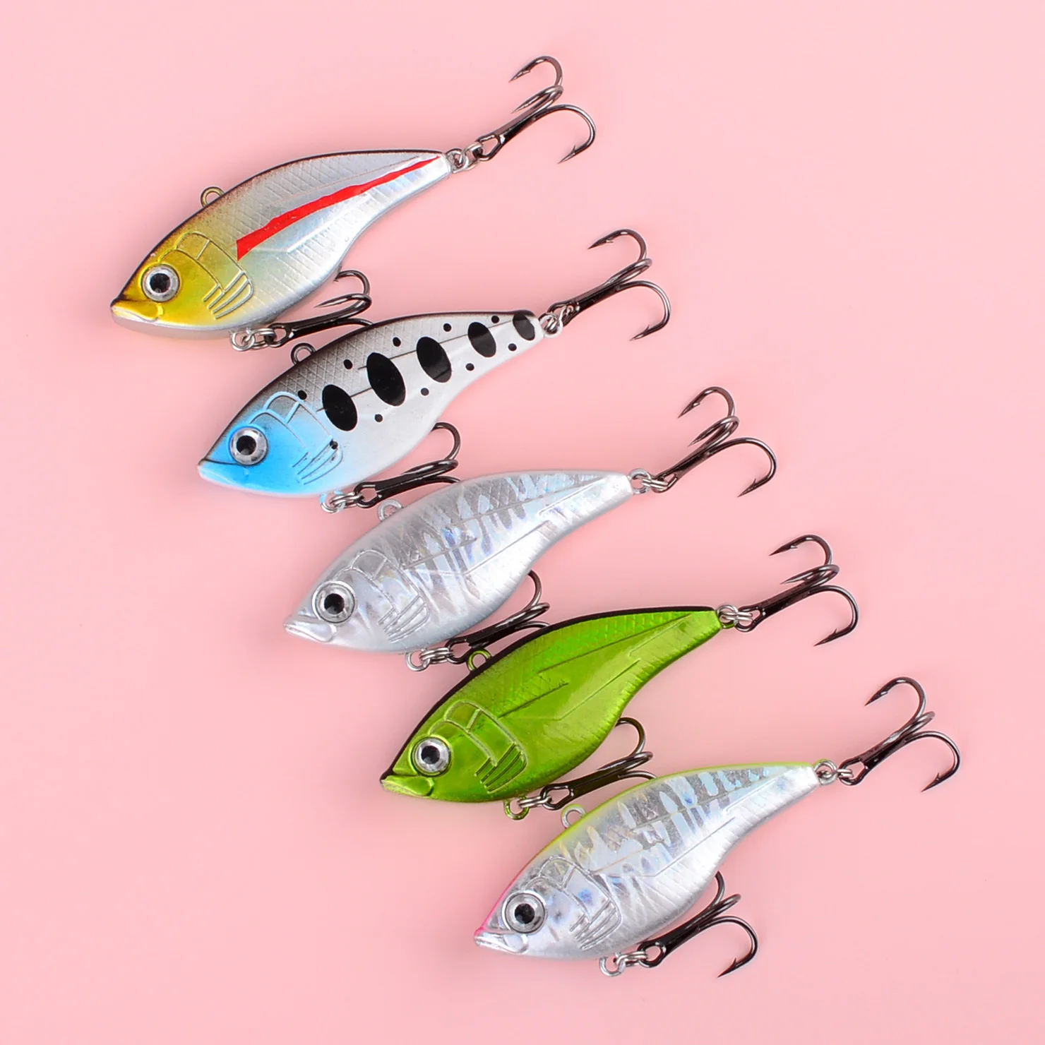 Señuelo listo para montaje en pesca