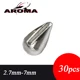 Cabezas de plantilla de lágrima pequeña de tungsteno para moscas - imagen 5