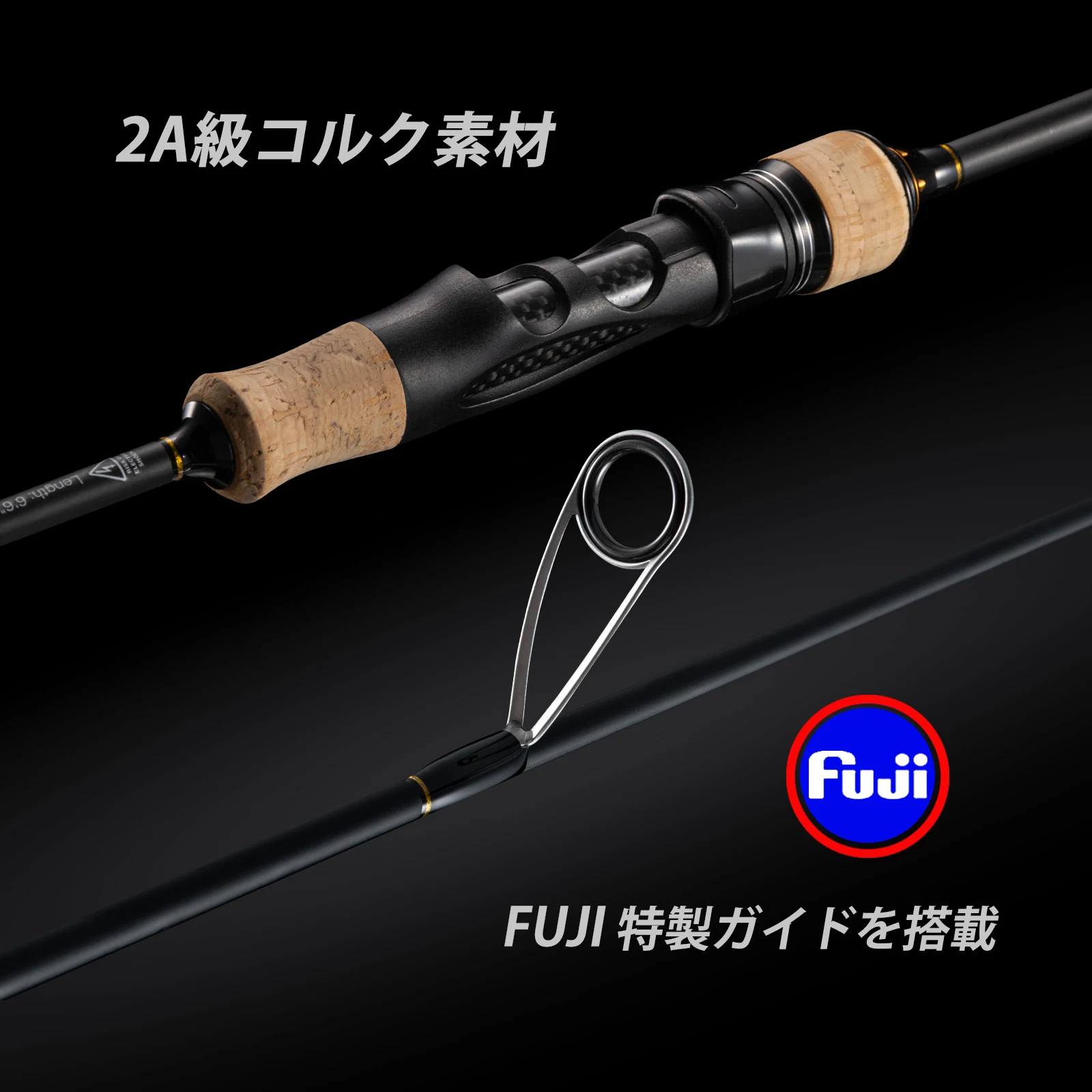 Goture DELIGHT 1,98m – Caña pescar casting ultralight anillas Fuji medium - imagen 4