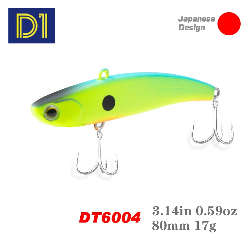 D1 Koume VIB – Señuelo vibrante hundido con anzuelo japonés