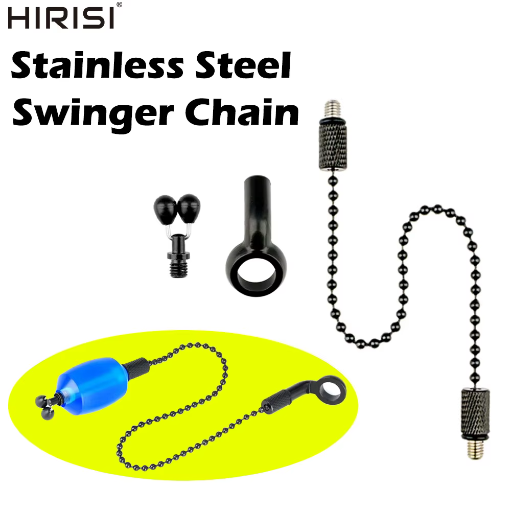 Swinger Hirisi Acero Inoxidable con Cadena para Carpa - imagen 4