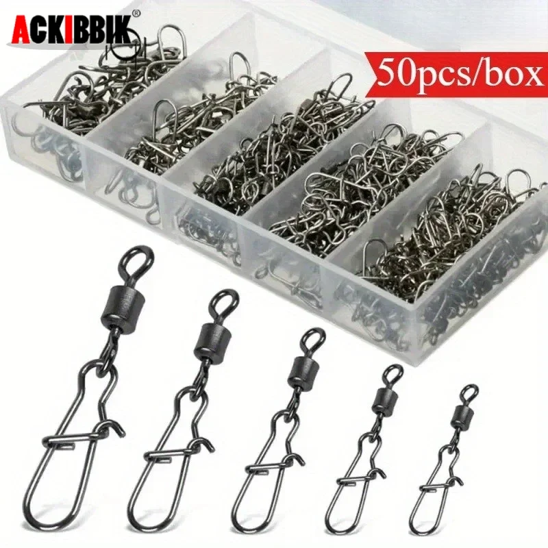 Ackibbik giratorios de barril con broches y conector a presión - imagen 3