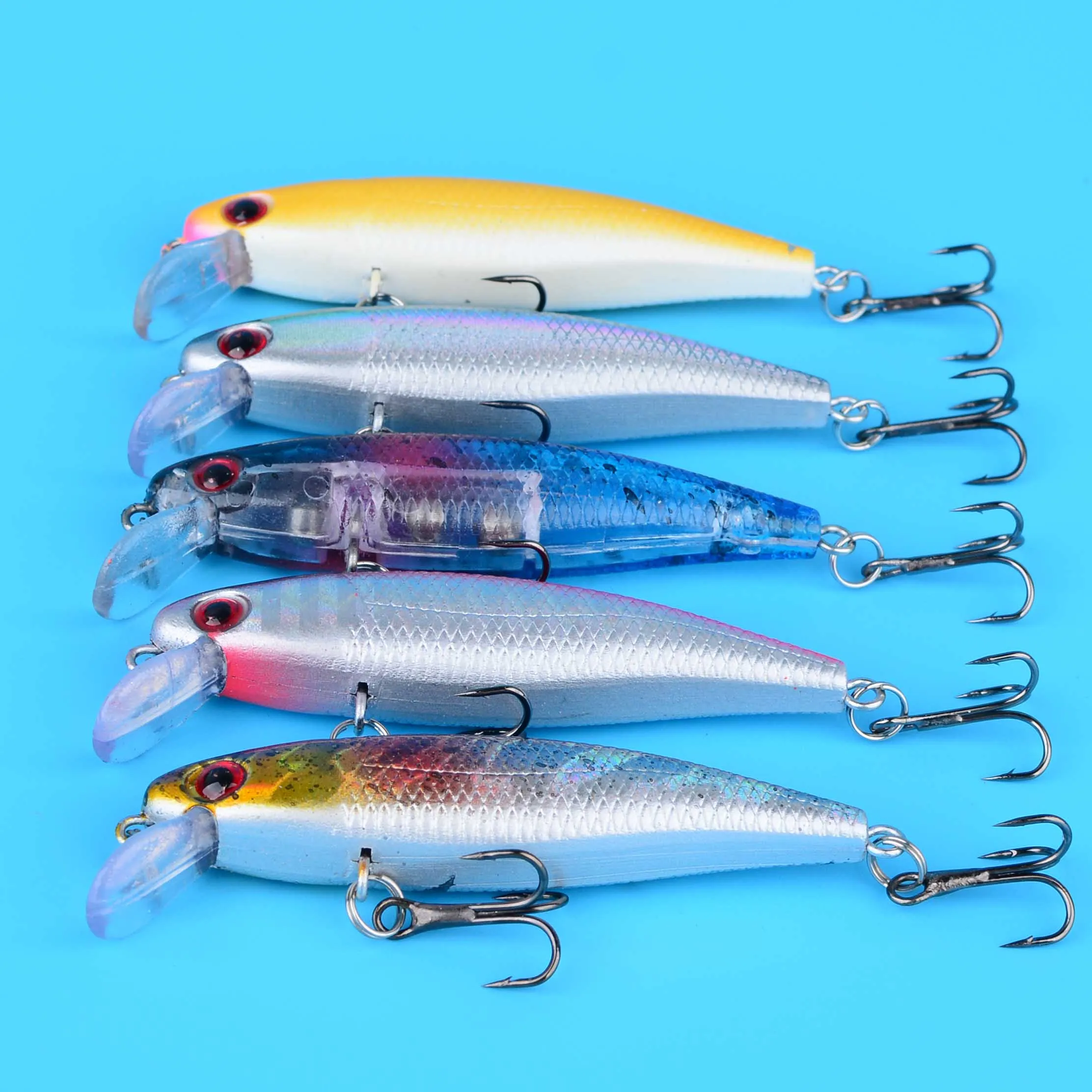 Señuelo Minnow flotante japonés – Jerkbait para lubina y lucio - imagen 2