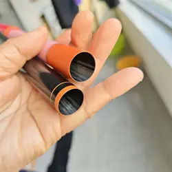 Caña telescópica ultraligera de carbono portátil sección corta