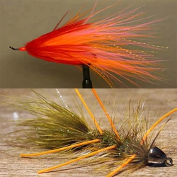 Plumas de marabú para atado de moscas Woolly Bugger – Pavo