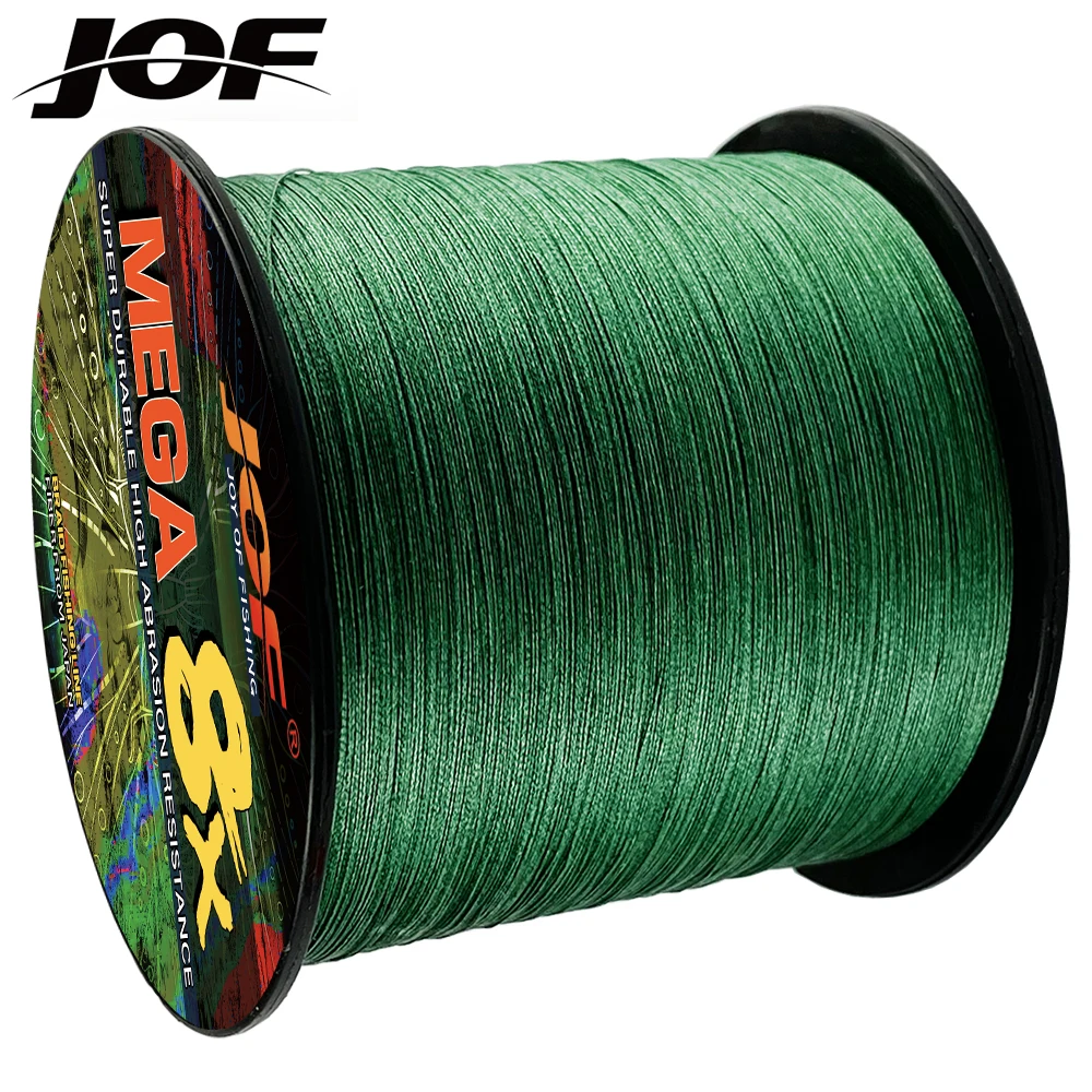 JOF Sedal de pesca 8 hebras – Multifilamento japonés 300 m PE muy fuerte - imagen 2