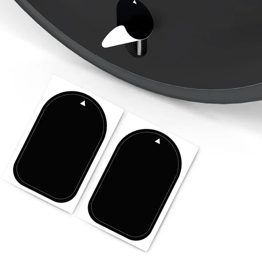 Pegatinas PVC para válvulas de bicicleta negras, tres capas - imagen 5