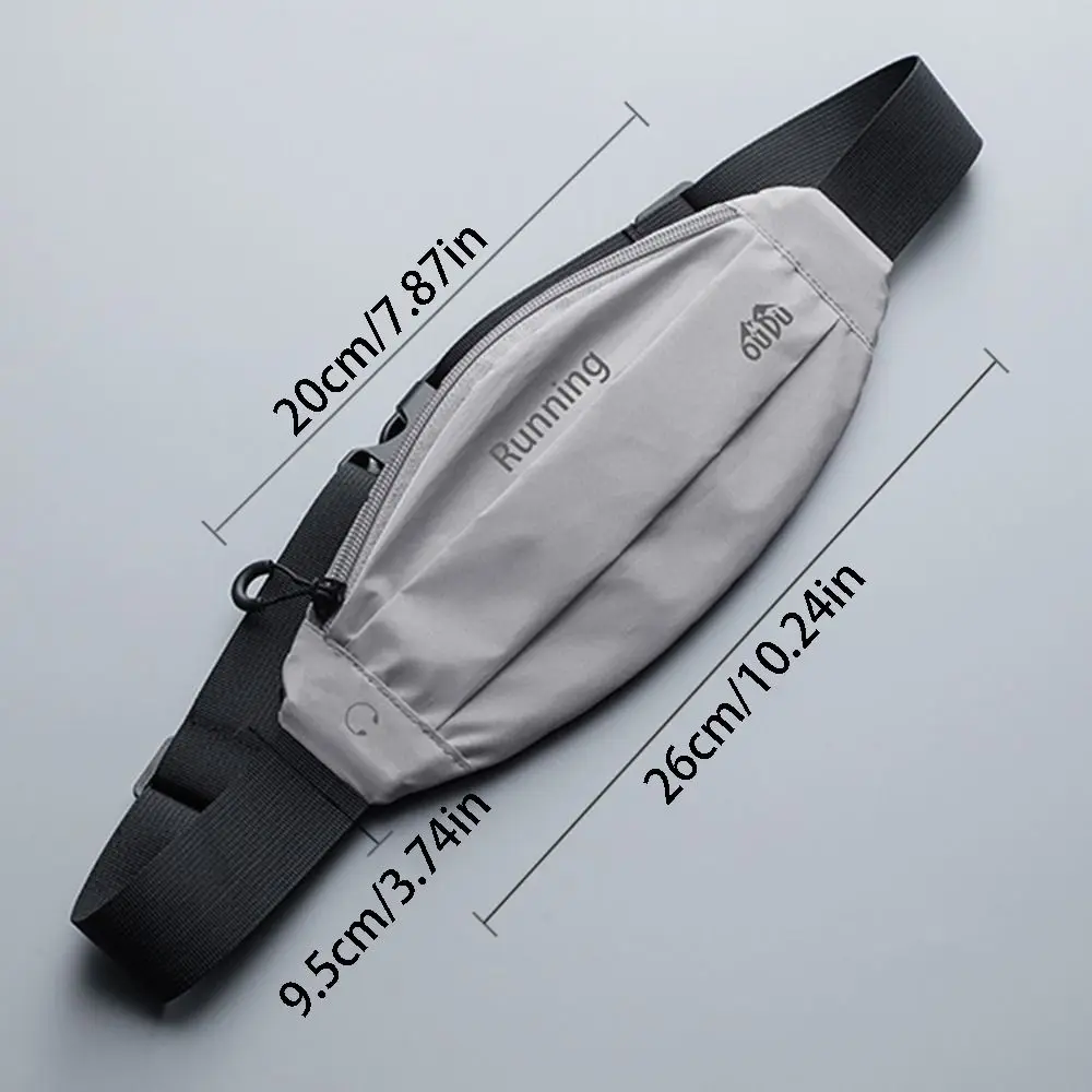 Bolsa reflectante para correr vista frontal