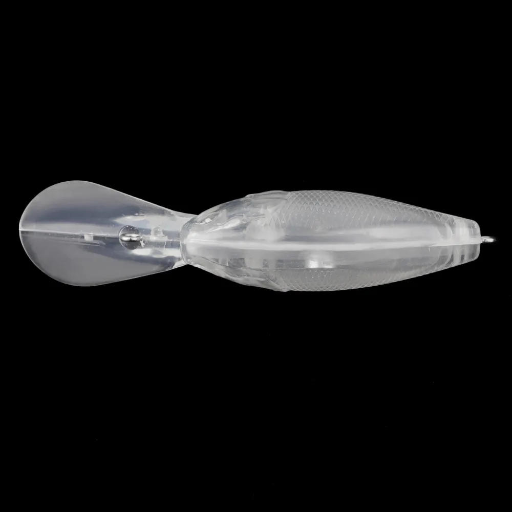 Cuerpo ABS sin pintura con aspecto transparente
