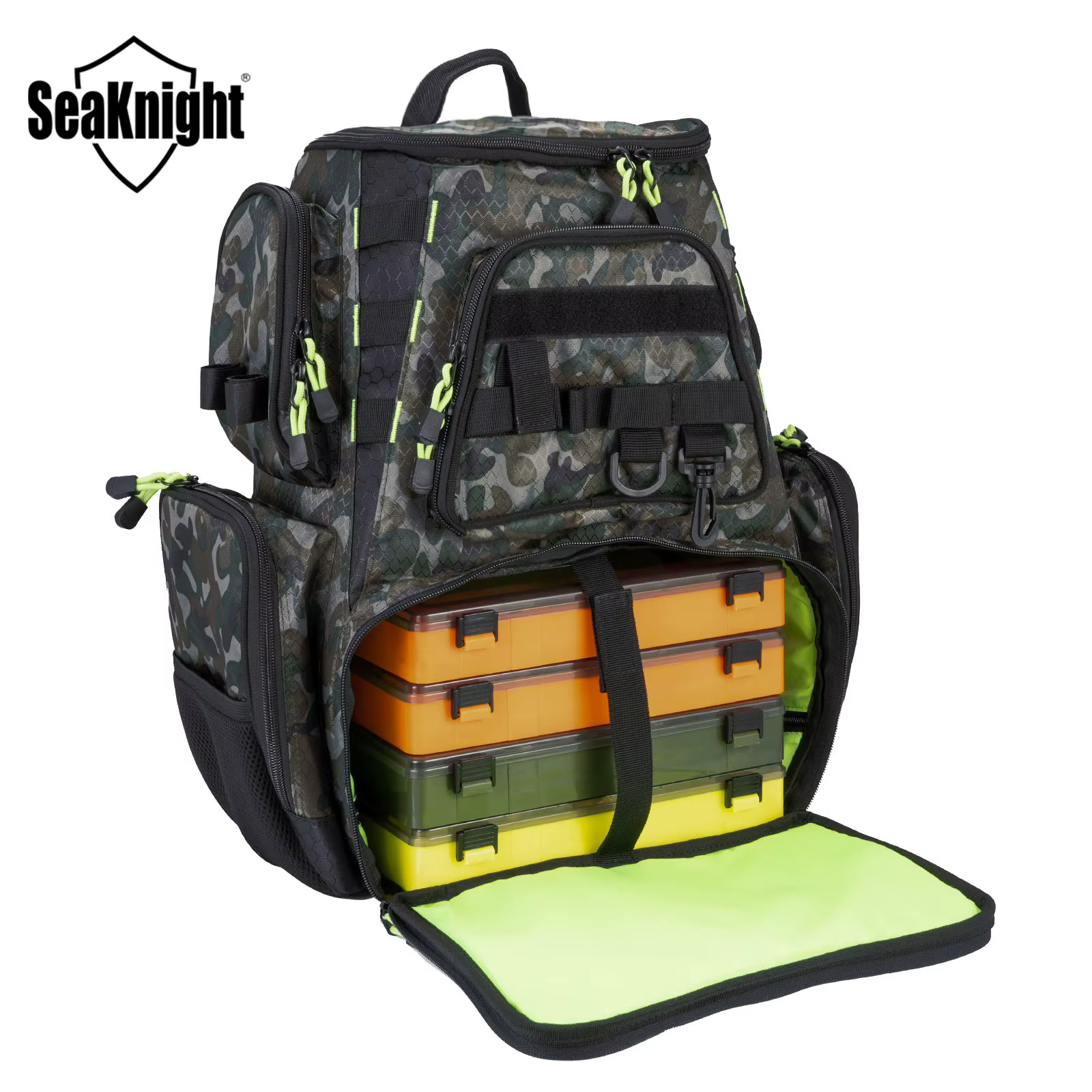 Bolsa de pesca con cajas incluidas