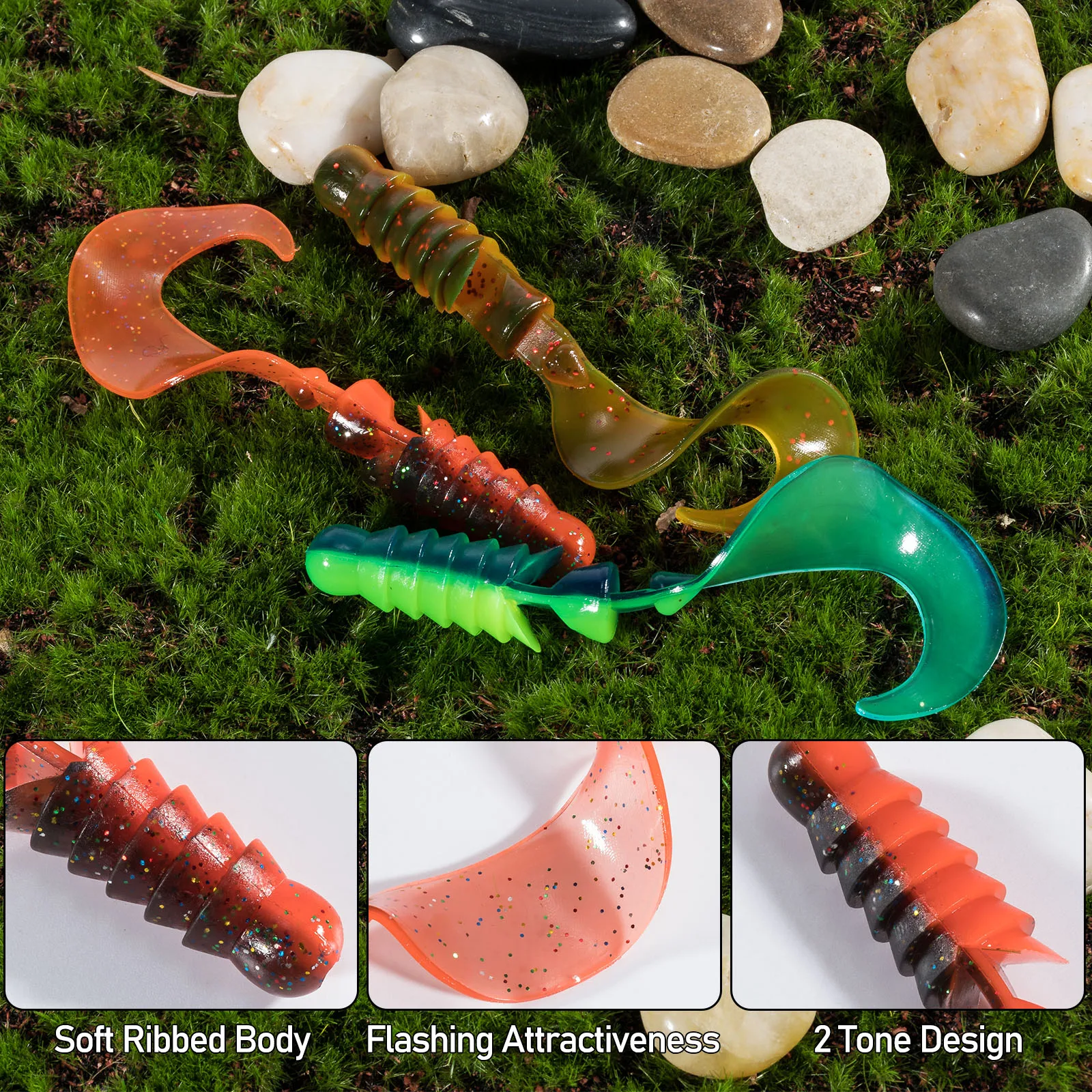 Señuelo Dr.Fish - set 4