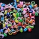 Cuentas ojo de pez de resina para anzuelos y montaje con hilo de pescar - imagen 4