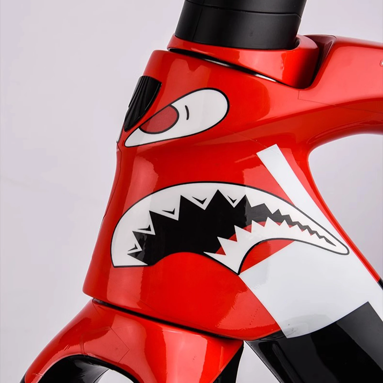 Pegatinas de tiburón creativas para bicicleta de montaña - imagen 4