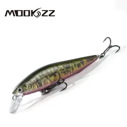 Señuelo Minnow Crankbait con ojos 3D para pesca de depredadores