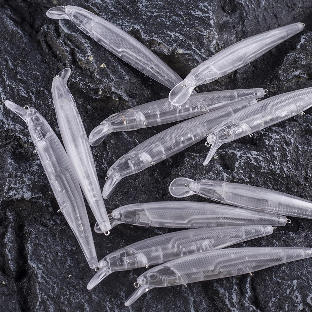 Señuelos minnow flotantes con sonajero Dr.Holife para pesca - imagen 2