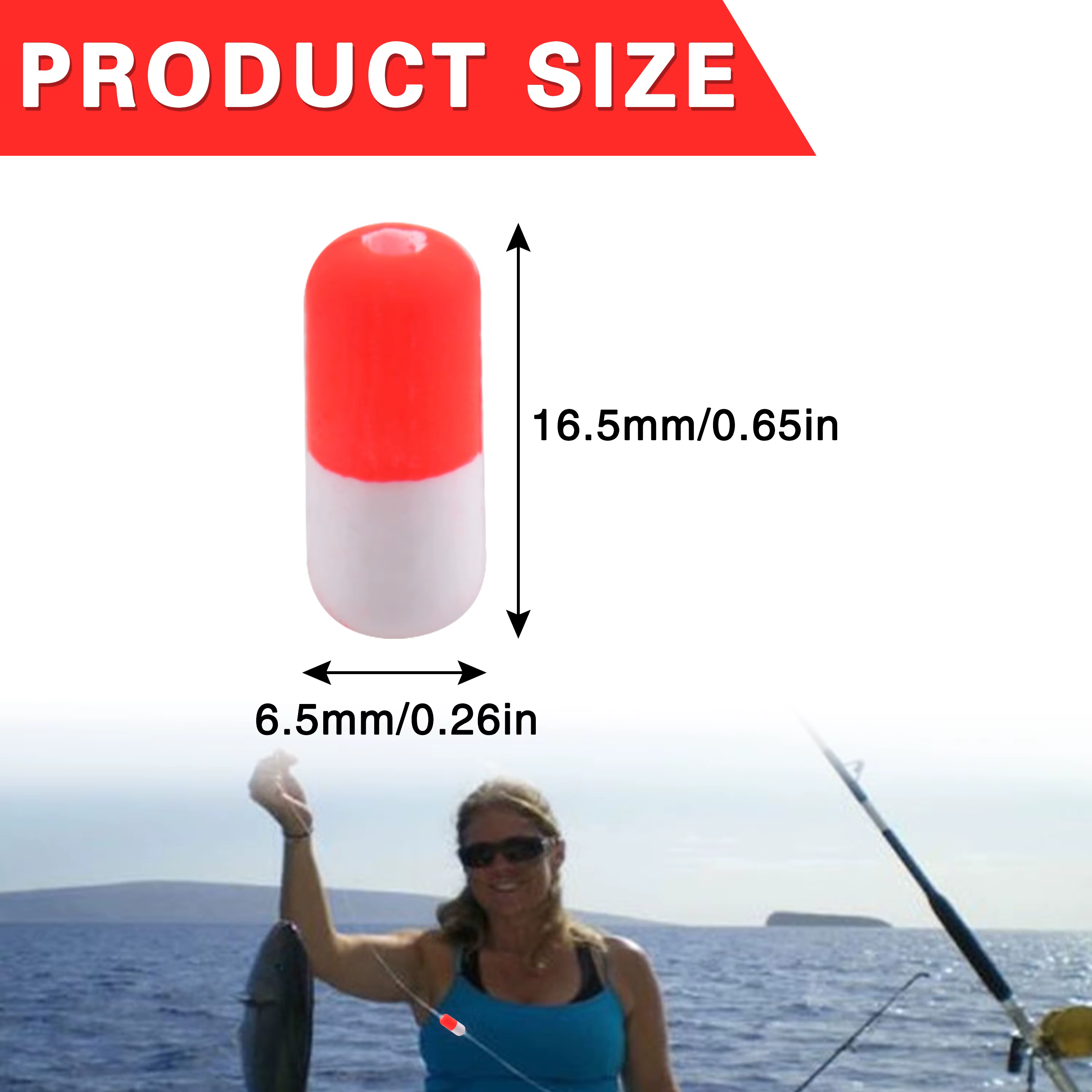 Kit de aparejos para pesca de surf con flotadores de espuma - imagen 4