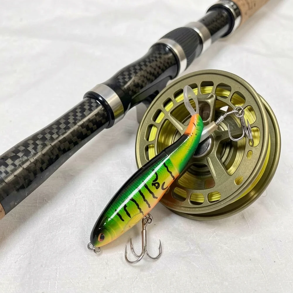 Señuelo Topwater para lubina, Splash con cola tractor giratoria - imagen 5