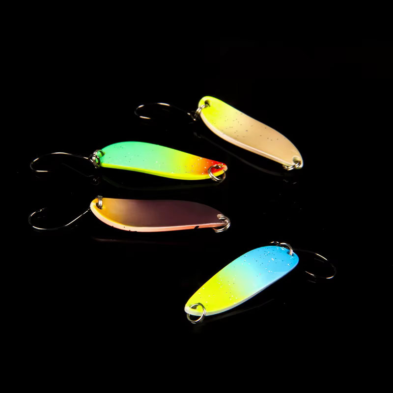 Señuelo Willow Spoon LETOYO para truchas en arroyos