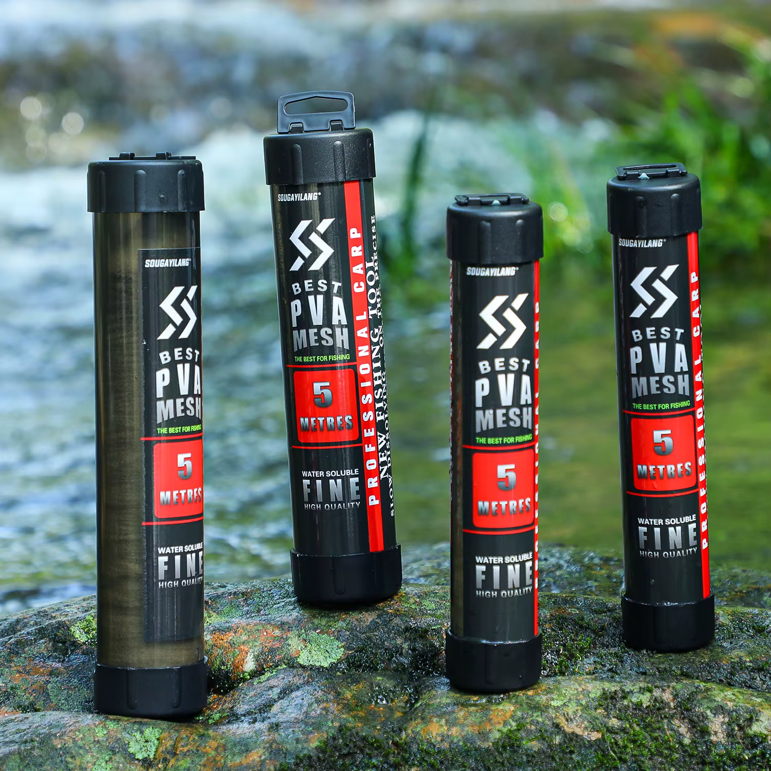 Sougayilang malla PVA pesca soluble en agua para carpa - imagen 5