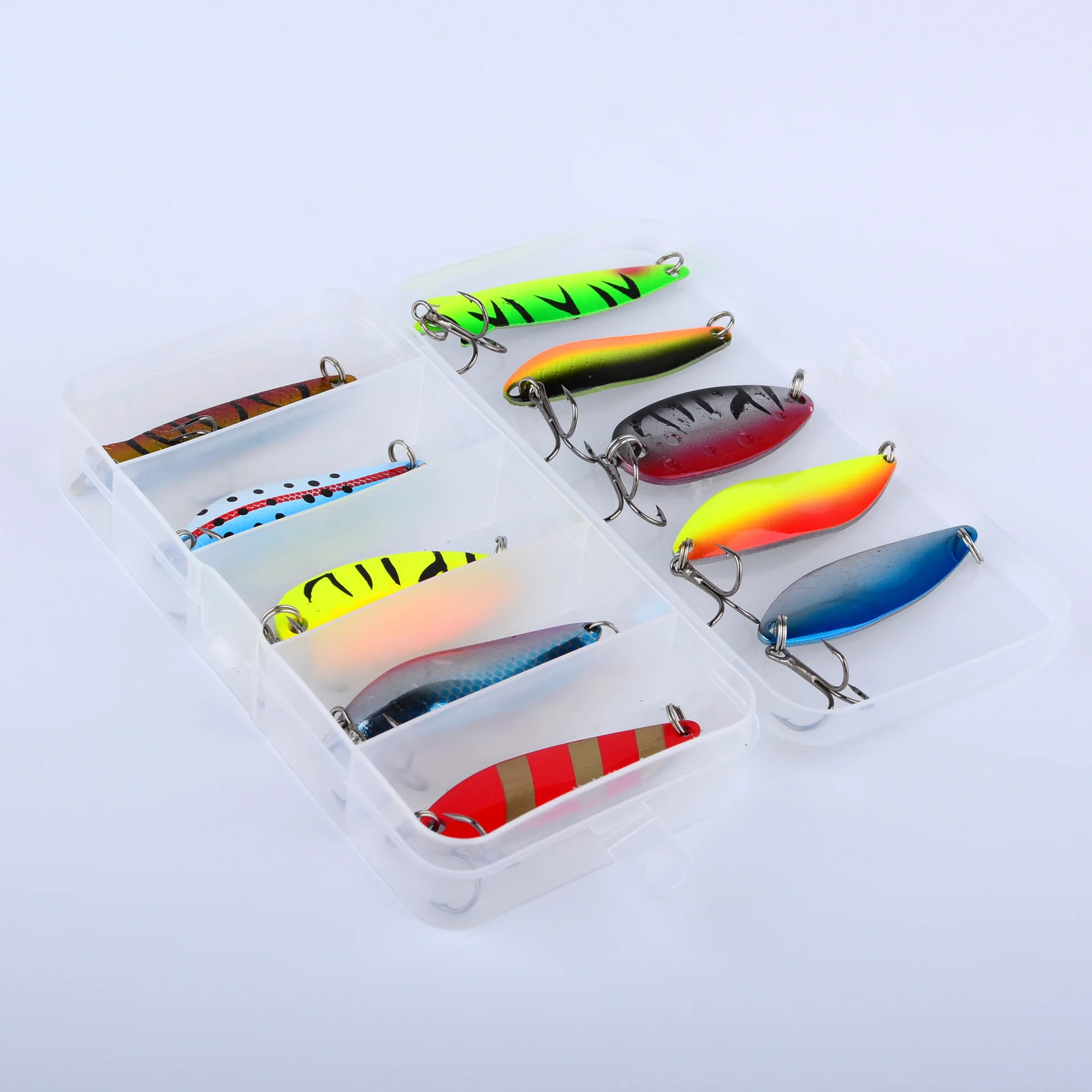 BRAVMACK Cucharas giratorias de metal duro para carpas – Agua dulce - imagen 3