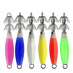 Goture señuelo de calamar luminoso duro para pesca marina – sepias