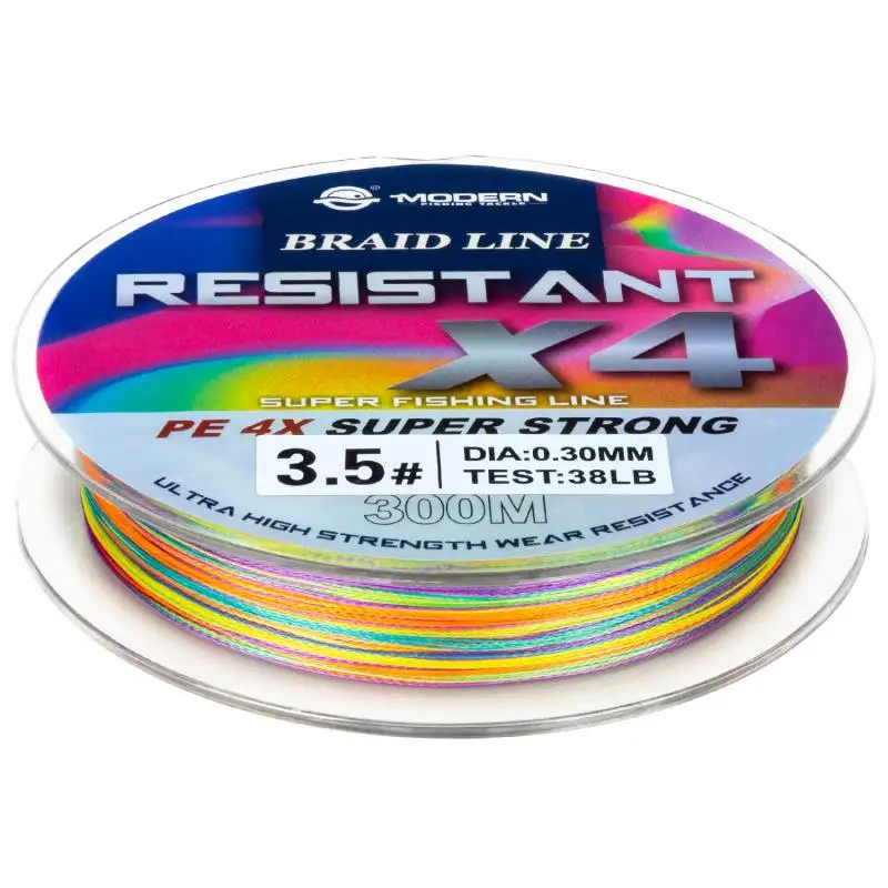 Sedal trenzado japonés 4 hebras - Resistencia 8-80LB carpfishing - imagen 3