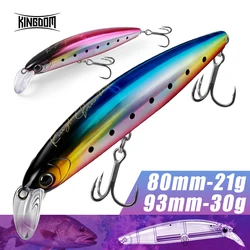 Kingdom Sinking Minnow hundido – señuelo para lubina y perca