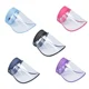 Mascarilla facial transparente antivírica gorro protector antisalpicaduras