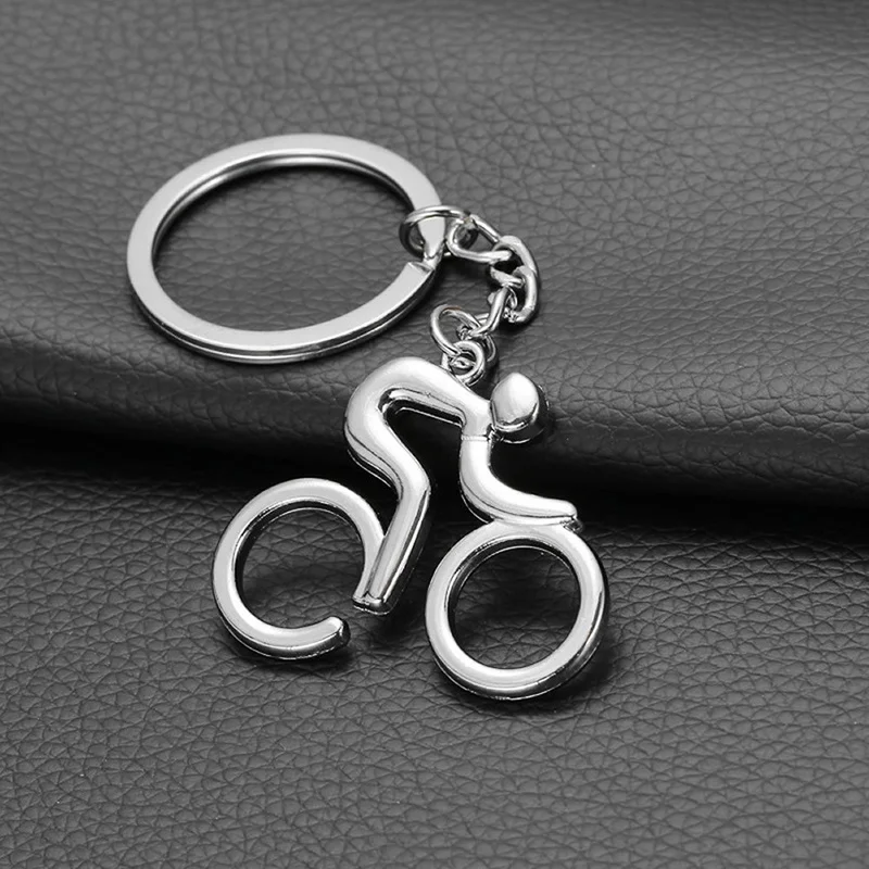 Llavero de pesca deportiva y ciclismo para hombre en metal - imagen 4