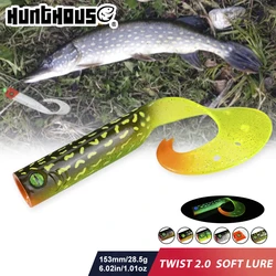 Hunthouse Señuelo Blando Twist 2.0 para Lucioperca y Lúcio