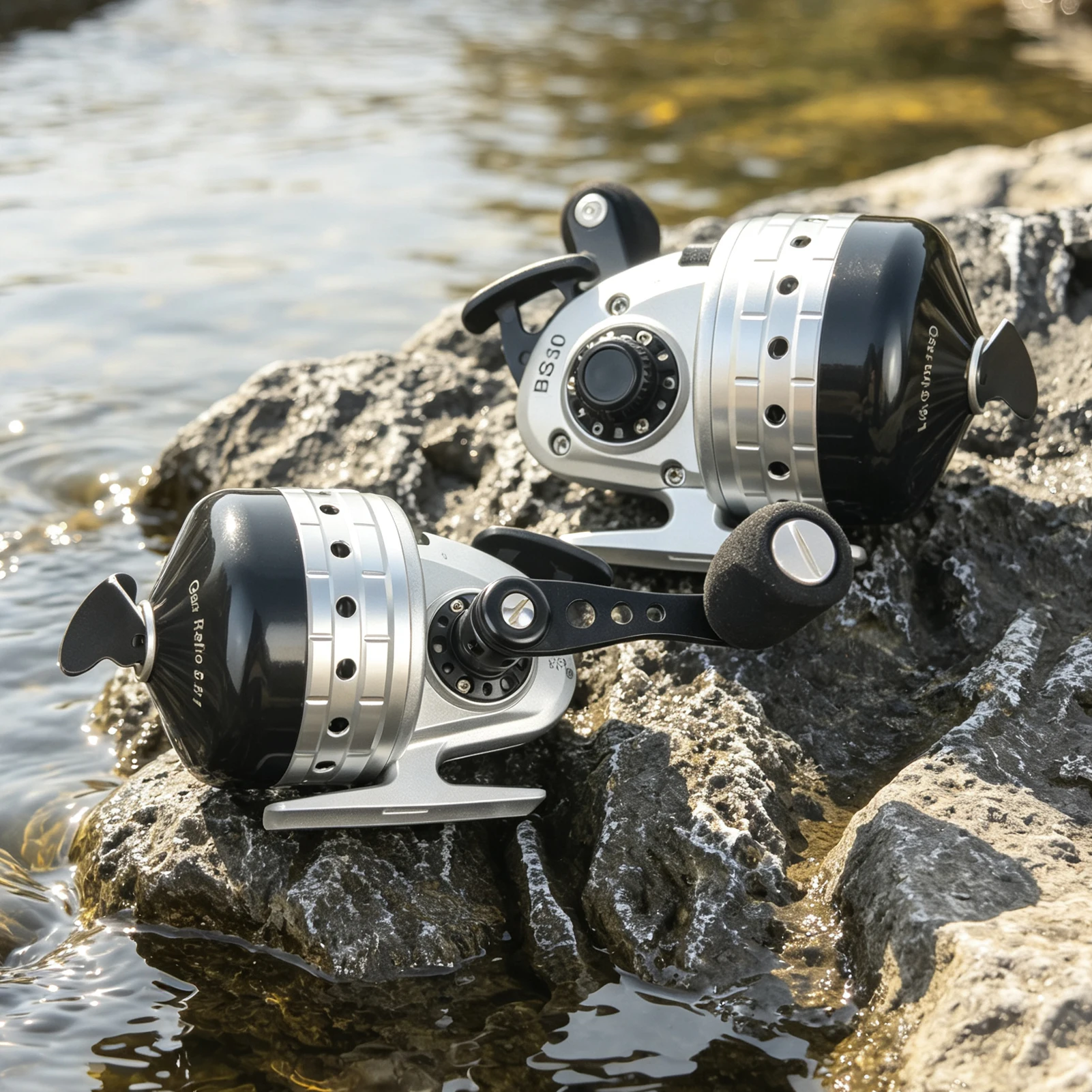Carrete spincast cerrado FREE FISHER Slingshot Bow con arc - imagen 5