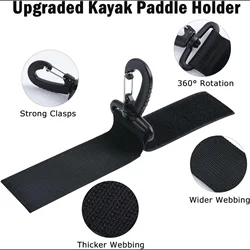 Correa para Remo de Kayak con Clip Giratorio de Seguridad