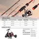 DEUKIO Set pesca caña ultraligera de carbono y carrete - imagen 5