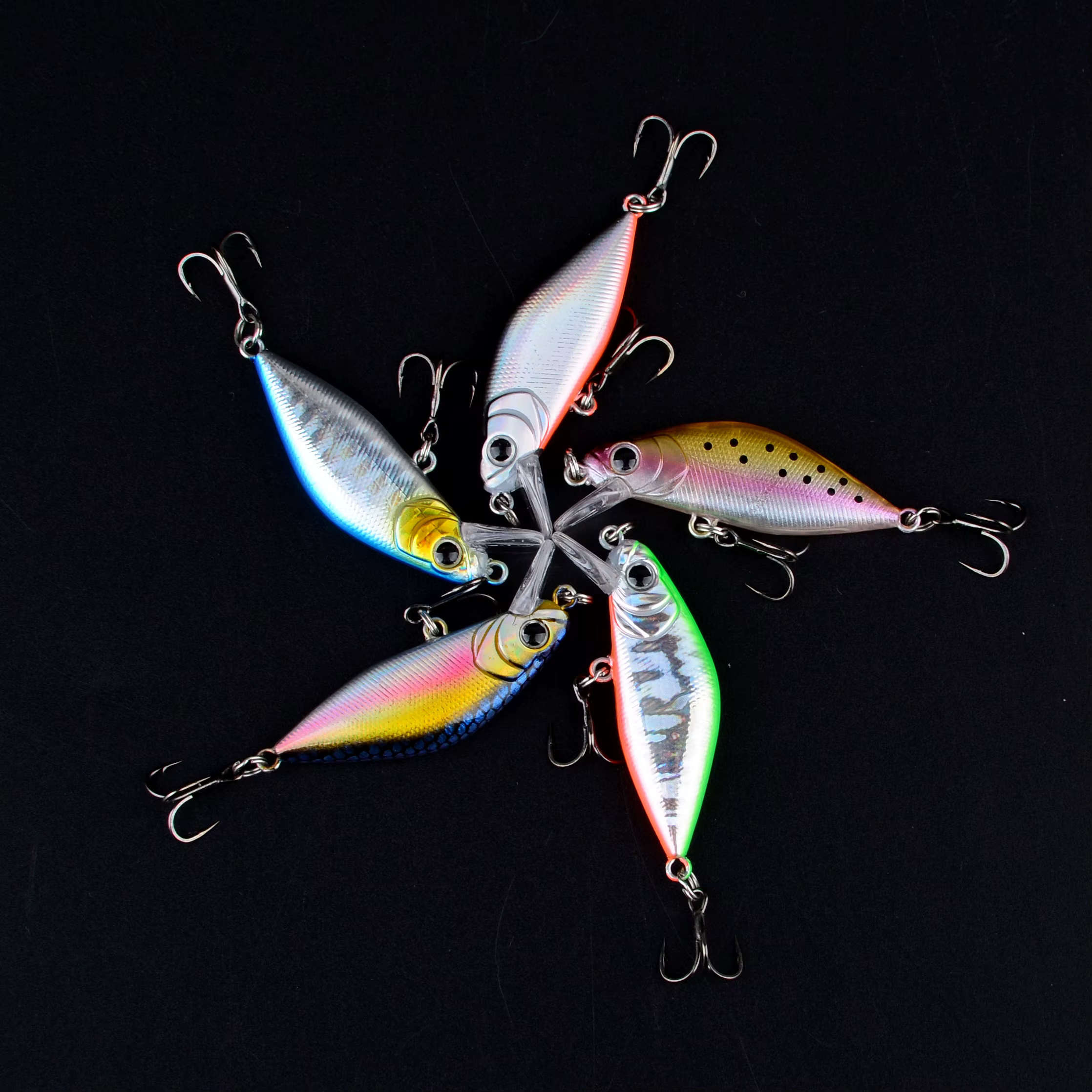 Anzuelos treble del señuelo de pesca